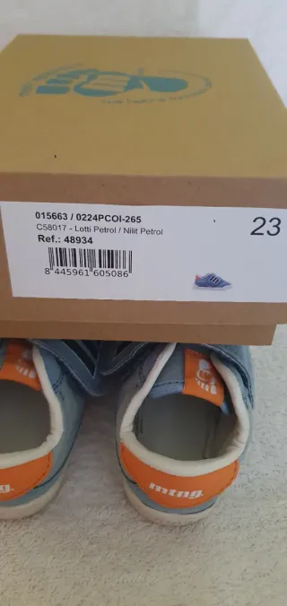 Deportivas Mustang Respetuosas Talla 23