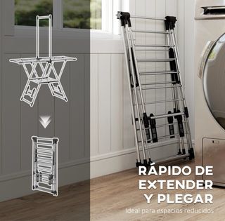 Tendedero Plegable Metálico