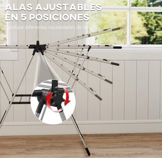 Tendedero Plegable Metálico