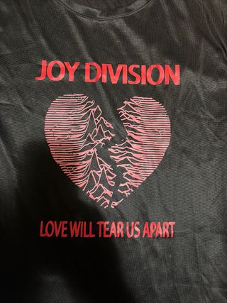 Maglietta Joy Division Love Will Tear Us Apart XL