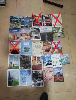 lote guias de viaje a 10 euros unidad