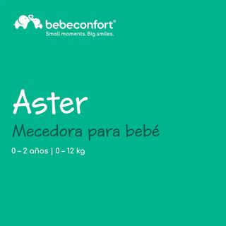 Bebeconfort Aster, Hamaca Bebé, 0–2 años, Ligera (