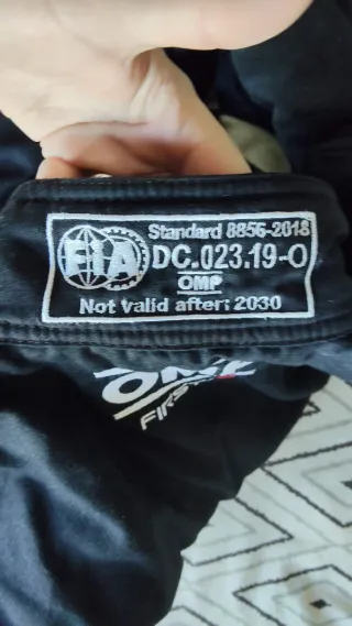 Uniforme completo Rally Piloto/Copiloto Negro