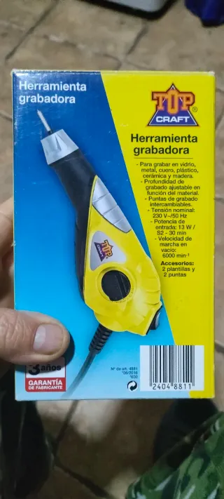 Herramienta Grabadora Top Craft