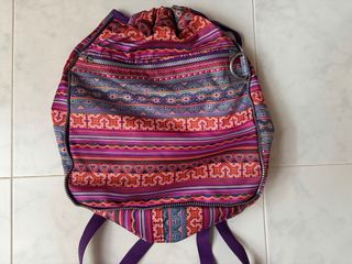 Mochila saco étnica