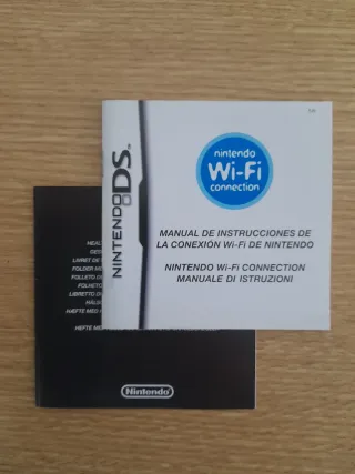 Manual Instrucciones Nintendo DS Wi-Fi + manual ad