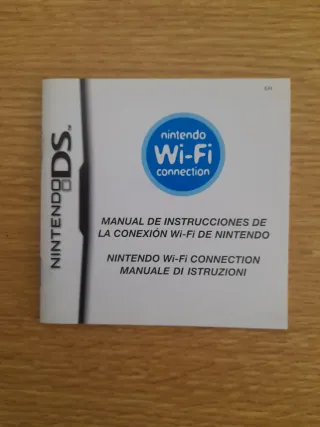 Manual Instrucciones Nintendo DS Wi-Fi + manual ad