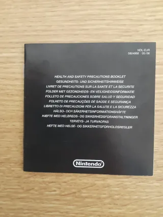 Manual Instrucciones Nintendo DS Wi-Fi + manual ad
