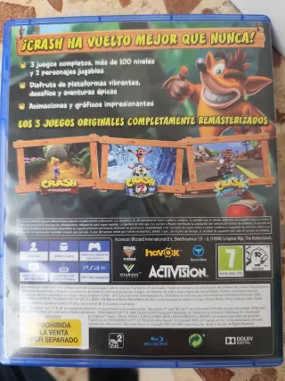Crash Bandicoot N'Sane Trilogy PS4