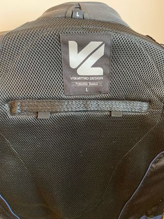 Chaqueta Moto Vquattro Azul Talla L