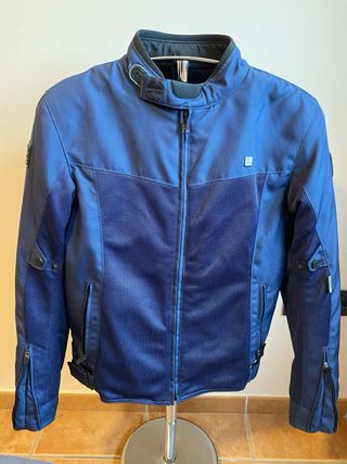 Chaqueta Moto Vquattro Azul Talla L
