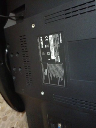 Televisión Toshiba 28 Negra