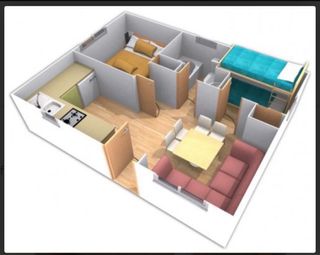 Casa prefabricada/mobil home del modelo Cantabria