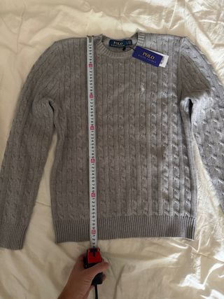 Jersey Polo Ralph Lauren Gris Talla L