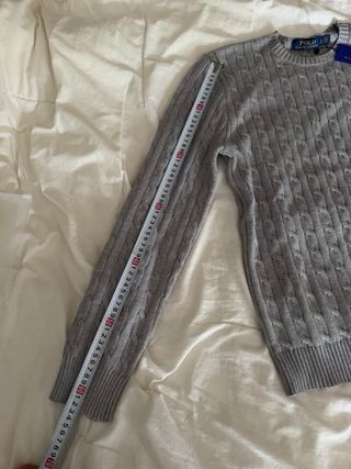 Jersey Polo Ralph Lauren Gris Talla L