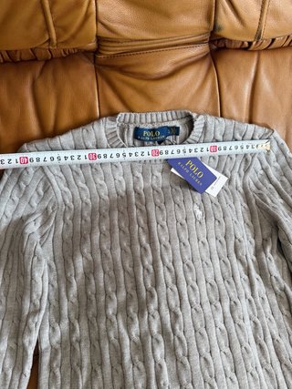 Jersey Polo Ralph Lauren Gris Talla L