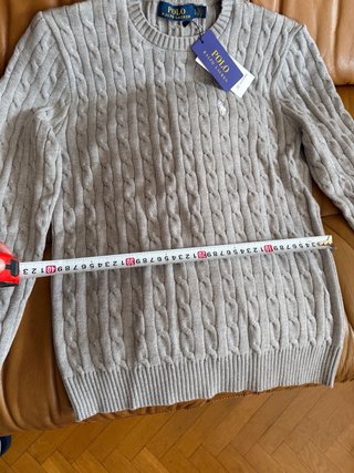 Jersey Polo Ralph Lauren Gris Talla L