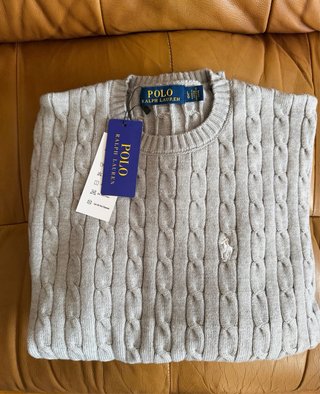 Jersey Polo Ralph Lauren Gris Talla L