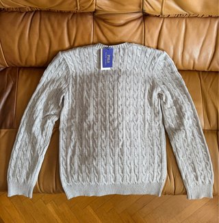 Jersey Polo Ralph Lauren Gris Talla L