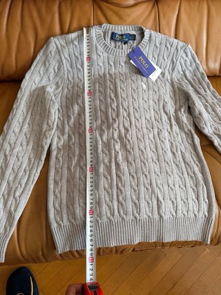 Jersey Polo Ralph Lauren Gris Talla L