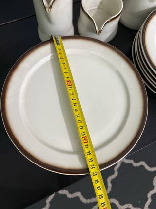 Conjunto vajilla de bidasoa antigua 5plato de cada