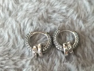 Pendientes aro plata de ley