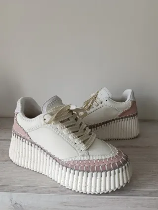 Zapatillas - Nama Wedge Sneakers Chloé - Mujer (37