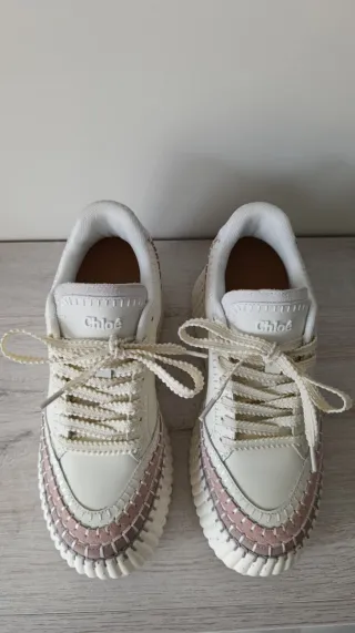 Zapatillas - Nama Wedge Sneakers Chloé - Mujer (37