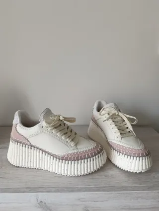 Zapatillas - Nama Wedge Sneakers Chloé - Mujer (37