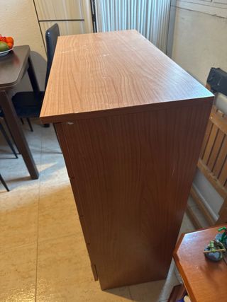 Cómoda de madera marrón solo en Collado Villalba
