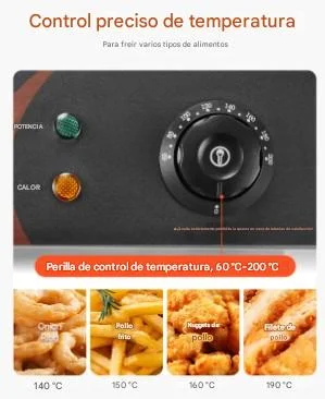 Friggitrici elettriche 12L e 6000W con cesta doppia NUOVA