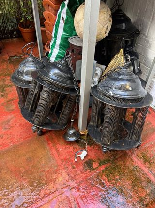 3 Lámparas Árabes Colgantes