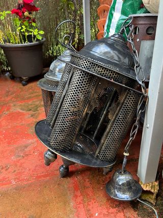 3 Lámparas Árabes Colgantes