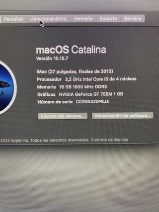 iMac 27 16GB RAM 1TB SSD