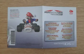 Mario Kart DS tarjeta Club Nintendo