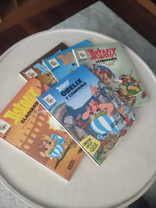 Comic novela gráfica de Astérix y obelix