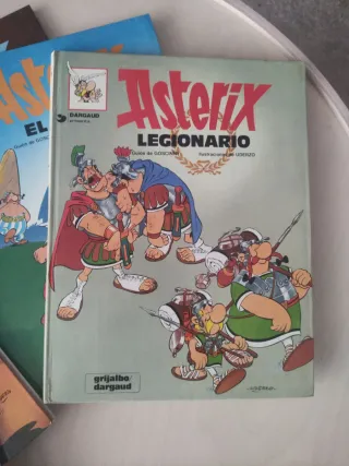 Comic novela gráfica de Astérix y obelix