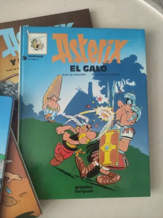 Comic novela gráfica de Astérix y obelix