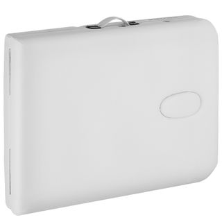 Camilla para masajes de 3 zonas, blanco