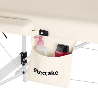 Camilla para masajes de 3 zonas, beige