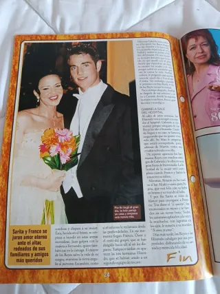 Revista extra telenovela pasión de gavilanes