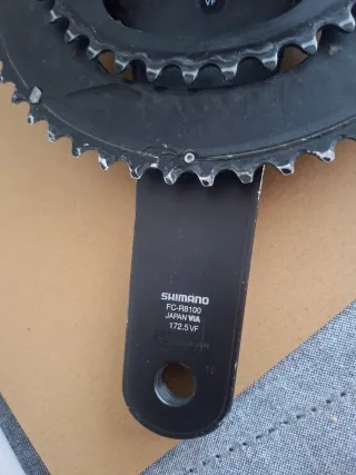 Platos y bielas shimano ultegra r8100 52/36 172,5m