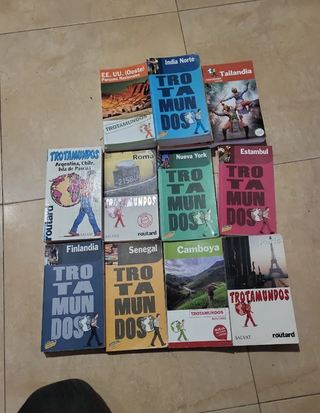 lote guias de viaje anaya. precio x todas foto