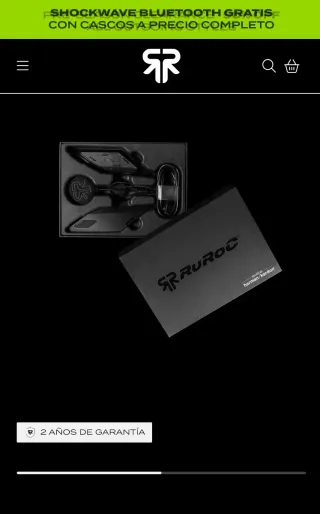 Casco Ruroc Batman con manos libres