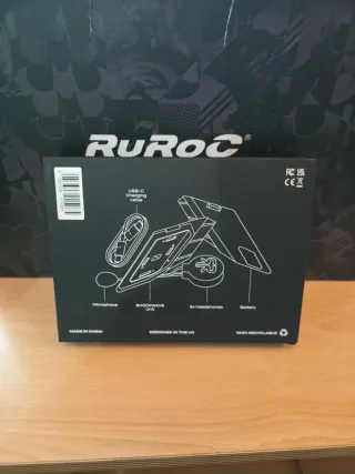 Casco Ruroc Batman con manos libres