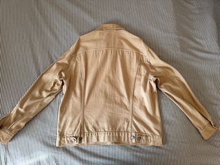 Chaqueta vaquera H&M beige