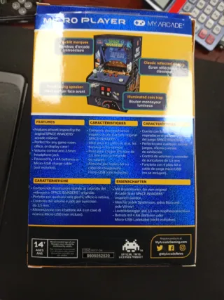 Micro Player Space Invaders My Arcade