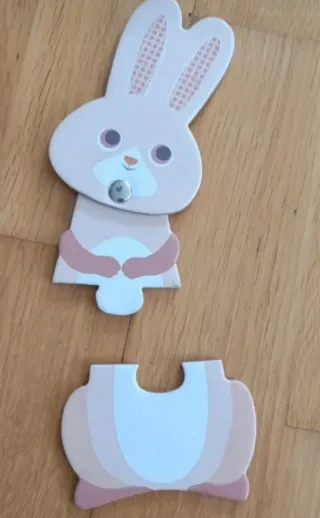 Puzzle Duo Djeco 5 animales