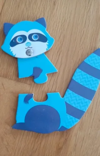 Puzzle Duo Djeco 5 animales