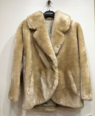 Pelliccia montone rovesciato vintage anni 90